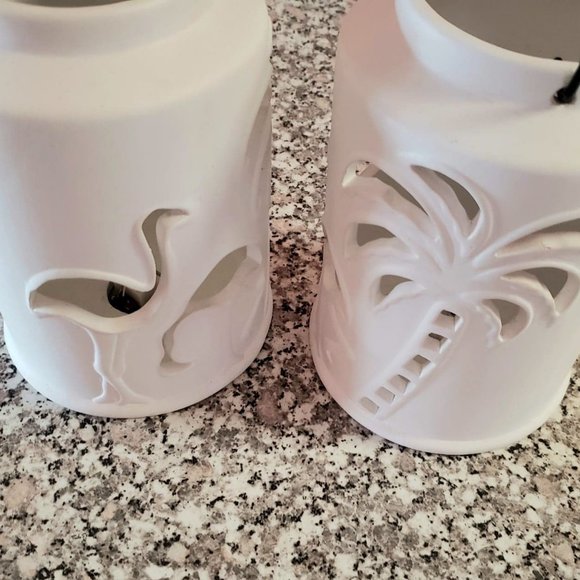 Fun Light-up lantern set ~ Flamingo/ Palms -NEW! - Picture 4 of 4